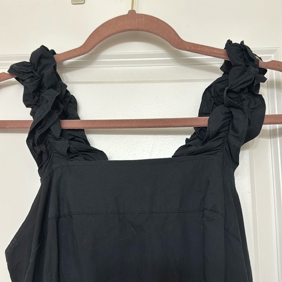 Who What Wear Women’s Ruffle Bow Tie Open Back Dress Size Small - Picture 8 of 8